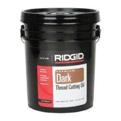 Ridgid - Dark Cutting Oil - 5 Gallon Bucket - Exact Tool & Supply