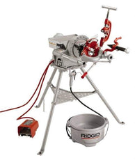Ridgid - Metal Metal Cutting and Forming Machine Stand - For Use with Model 122XL Copper and Stainless Steel Cutting Machines, Model 300 Power Drive - Exact Tool & Supply