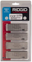 Ridgid - 1 - 11-1/2 - 2 - 11-1/2 NPT Thread, 16° Hook Angle, Right Hand, High Speed Steel Pipe Chaser - Ridgid 504 Compatibility - Exact Tool & Supply