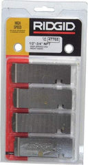 Ridgid - 1/2-14 - 3/4-14 NPT Thread, 12° Hook Angle, Right Hand, High Speed Steel Pipe Chaser - Ridgid 504A, 711, 713, 811A, 815A, 816, 817, 842 Compatibility - Exact Tool & Supply