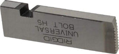 Ridgid - 5/8-11 UNC Thread, 0° Hook Angle, Right Hand High Speed Steel Chaser - Ridgid 504A, 711, 811A, 815A, 816, 817, 911 Compatibility - Exact Tool & Supply