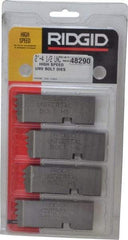 Ridgid - 2 - 4-1/2 UNC Thread, 6° Hook Angle, Right Hand High Speed Steel Chaser - Ridgid 504A, 711, 811A, 815A, 816, 817, 911 Compatibility - Exact Tool & Supply