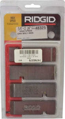 Ridgid - 5/8-18 UNF Thread, 0° Hook Angle, Right Hand High Speed Steel Chaser - Ridgid 504A, 711, 811A, 815A, 816, 817, 911 Compatibility - Exact Tool & Supply