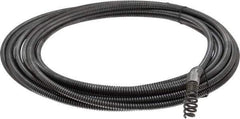 Ridgid - 5/16" x 25' Drain Cleaning Machine Cable - Inner Core Drophead, 3/4" to 1-1/2" Pipe, Use with Models K39, K40 & K50 - Exact Tool & Supply