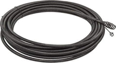 Ridgid - 5/16" x 35' Drain Cleaning Machine Cable - Inner Core Bulb Auger, 3/4" to 1-1/2" Pipe, Use with Models K39, K40 & K50 - Exact Tool & Supply