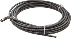 Ridgid - 5/16" x 35' Drain Cleaning Machine Cable - Inner Core Drophead, 3/4" to 1-1/2" Pipe, Use with Models K39, K40 & K50 - Exact Tool & Supply