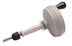 Ridgid - For 1-1/2 Inch Pipe, 2 Foot Cable Length, Handheld, Manual and Hand Drain Cleaner - Plastic Drum - Exact Tool & Supply