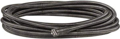 Ridgid - 3/8" x 25' Drain Cleaning Machine Cable - Inner Core Male Cping, 3/4" to 4" Pipe, Use with Models K50, K60SP & K75 A/B - Exact Tool & Supply