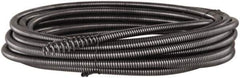 Ridgid - 3/8" x 35' Drain Cleaning Machine Cable - Bulb Auger, 1-1/4" to 1-1/2" Pipe, Use with Models K39, K40 & K50 - Exact Tool & Supply