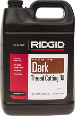 Ridgid - Dark Cutting Oil - 1 Gallon Jug - Exact Tool & Supply