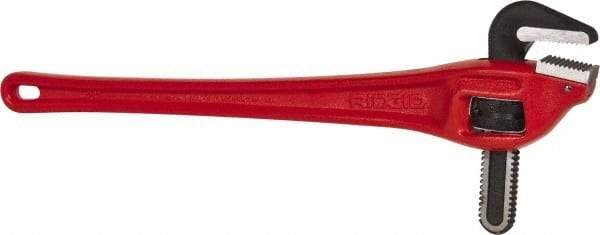 Ridgid - 24" Steel Offset Pipe Wrench - 3" Pipe Capacity - Exact Tool & Supply