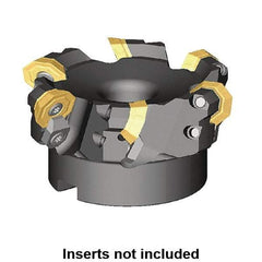 Kennametal - 110.95mm Cut Diam, 32mm Arbor Hole, 5mm Max Depth of Cut, 45° Indexable Chamfer & Angle Face Mill - 8 Inserts, OF.T 07L6... Insert, Right Hand Cut, 8 Flutes, Series KSOM - Exact Tool & Supply