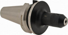 Kennametal - BT30 Taper Shank 1/8" Hole End Mill Holder/Adapter - 11/16" Nose Diam, 2.36" Projection, M12 Drawbar, Through-Spindle Coolant - Exact Tool & Supply