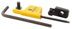 Kennametal - Series Romicron, Right Hand Cut, 30mm Min Bore Diam, Boring Cartridge - 9.36mm Back of Bar to Cutting Edge, Insert Style CP..., 19.15mm OAL, 0° Lead Angle - Exact Tool & Supply