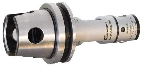 Kennametal - 65.02mm Body Diam, Manual Single Cutter Boring Head - 78mm to 97.99mm Bore Diam - Exact Tool & Supply