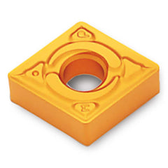 Turning Insert:  CNMG431MP TT5100,  Solid Carbide TiCN, Al2O3 & TiN Finish,  Neutral,  0.5080″ Long,  1/2″ Inscribed Circle,  0.0160″ Corner Radius,  80.0 &deg N/A Diamond,  Series  CNMG