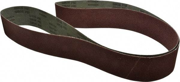 Tru-Maxx - 3" Wide x 90" OAL, 60 Grit, Aluminum Oxide Abrasive Belt - Aluminum Oxide, Medium, Coated, X Weighted Cloth Backing, Series VAC228 - Exact Tool & Supply