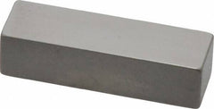 Mitutoyo - 0.3" Rectangular Steel Gage Block - Accuracy Grade 0, Includes Certificate of Inspection - Exact Tool & Supply