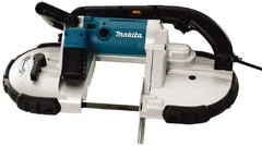 Makita - Corded Portable Bandsaws Amperage: 6.50 Maximum Depth of Cut (Inch): 4-3/4 (Round); 4-3/4 x 4-3/4 (Rectangular) - Exact Tool & Supply