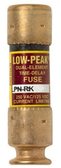 Cooper Bussmann - 125 VDC, 250 VAC, 0.6 Amp, Time Delay General Purpose Fuse - Fuse Holder Mount, 50.8mm OAL, 100 at DC, 300 at AC (RMS) kA Rating, 9/16" Diam - Exact Tool & Supply