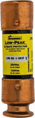 Cooper Bussmann - 125 VDC, 250 VAC, 1.25 Amp, Time Delay General Purpose Fuse - Fuse Holder Mount, 50.8mm OAL, 100 at DC, 300 at AC (RMS) kA Rating, 9/16" Diam - Exact Tool & Supply