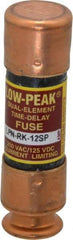Cooper Bussmann - 125 VDC, 250 VAC, 12 Amp, Time Delay General Purpose Fuse - Fuse Holder Mount, 50.8mm OAL, 100 at DC, 300 at AC (RMS) kA Rating, 9/16" Diam - Exact Tool & Supply