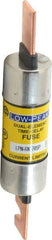 Cooper Bussmann - 250 VAC/VDC, 70 Amp, Time Delay General Purpose Fuse - Bolt-on Mount, 5-7/8" OAL, 100 at DC, 300 at AC (RMS) kA Rating, 1-1/16" Diam - Exact Tool & Supply