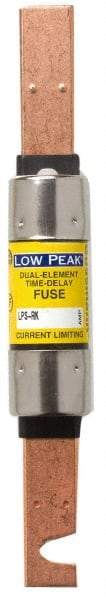 Cooper Bussmann - 300 VDC, 600 VAC, 350 Amp, Time Delay General Purpose Fuse - Bolt-on Mount, 11-5/8" OAL, 100 at DC, 300 at AC (RMS) kA Rating, 2-9/16" Diam - Exact Tool & Supply