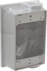 Thomas & Betts - Electrical Outlet Box Aluminum Extension Adapter - Includes Plug Gasket & Screw - Exact Tool & Supply