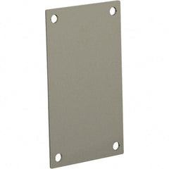 Wiegmann - Electrical Enclosure Panels Panel Type: Back Panel Material: Steel - Exact Tool & Supply