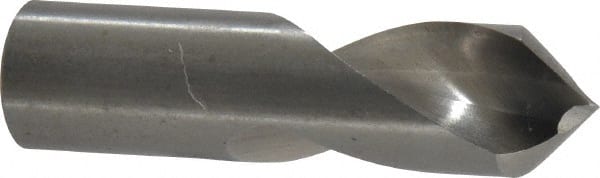 Interstate - 1/2" Body Diam, 90°, 2" OAL, High Speed Steel Spotting Drill - Exact Tool & Supply
