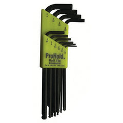 10PC TIP BALL END L-WRENCH SET - Exact Tool & Supply