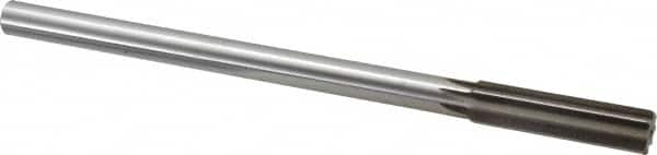 Interstate - 0.523" High Speed Steel Chucking Reamer - Exact Tool & Supply