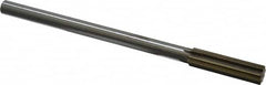 Interstate - 0.539" High Speed Steel Chucking Reamer - Exact Tool & Supply