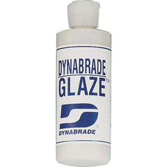 Dynabrade - 4 oz Polishing Compound - White, For High Glossing, Use on Composites, Fiberglass & Metal - Exact Tool & Supply
