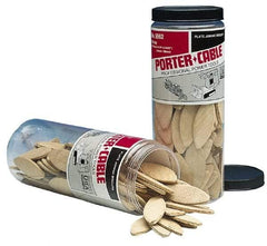 Porter-Cable - Size FF Biscuits - 150 Pieces, Tube - Exact Tool & Supply