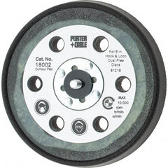 DeWALT - 6" Diam Hook & Loop Disc Backing Pad - 5/16" Shank Diam, 6,800 RPM - Exact Tool & Supply