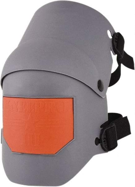 Sellstrom - Size Universal, Clip Straps, Hard Protective Cap, Knee Pad - Foam Padding, White (Blue), 2 Elastic Straps - Exact Tool & Supply