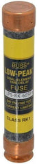 Cooper Bussmann - 300 VDC, 600 VAC, 60 Amp, Time Delay General Purpose Fuse - Fuse Holder Mount, 5-1/2" OAL, 100 at DC, 300 at AC (RMS) kA Rating, 1-1/16" Diam - Exact Tool & Supply