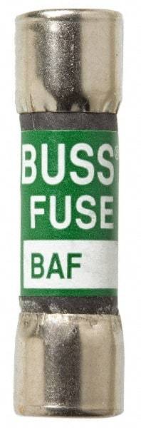 Cooper Bussmann - 250 VAC, 25 Amp, Fast-Acting General Purpose Fuse - Fuse Holder Mount, 1-1/2" OAL, 10 at 125 V kA Rating, 13/32" Diam - Exact Tool & Supply