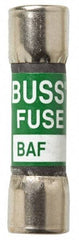 Cooper Bussmann - 250 VAC, 25 Amp, Fast-Acting General Purpose Fuse - Fuse Holder Mount, 1-1/2" OAL, 10 at 125 V kA Rating, 13/32" Diam - Exact Tool & Supply