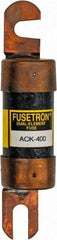 Cooper Bussmann - 400 Amp Time Delay Fast-Acting Forklift & Truck Fuse - 80VAC, 80VDC, 4.71" Long x 1" Wide, Bussman ACK-400, Ferraz Shawmut ACK400 - Exact Tool & Supply