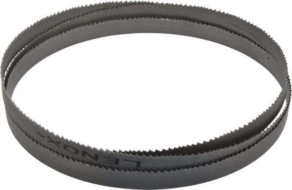Lenox - 3 to 4 TPI, 12' 7" Long x 1" Wide x 0.035" Thick, Welded Band Saw Blade - M42, Bi-Metal, Toothed Edge - Exact Tool & Supply