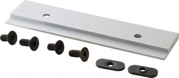 80/20 Inc. - 1-1/2" Wide, 6" High, Open Shelving Aluminum Container Hanger with Hardware - Aluminum, Use with 10 & 15 80/20 Inc. Series Compatible - Exact Tool & Supply