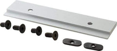 80/20 Inc. - 1-1/2" Wide, 6" High, Open Shelving Aluminum Container Hanger with Hardware - Aluminum, Use with 10 & 15 80/20 Inc. Series Compatible - Exact Tool & Supply