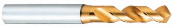 OSG - 0.5748" 120° Spiral Flute Vanadium High Speed Steel Screw Machine Drill Bit - Exact Tool & Supply