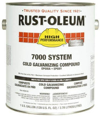 Rust-Oleum - 1 Gal Zinc Cold Galvanizing Compound - Comes in Pail - Exact Tool & Supply