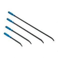 Value Collection - 4 Piece Pry Bar Set - Includes 12, 17, 25 & 31" Lengths - Exact Tool & Supply