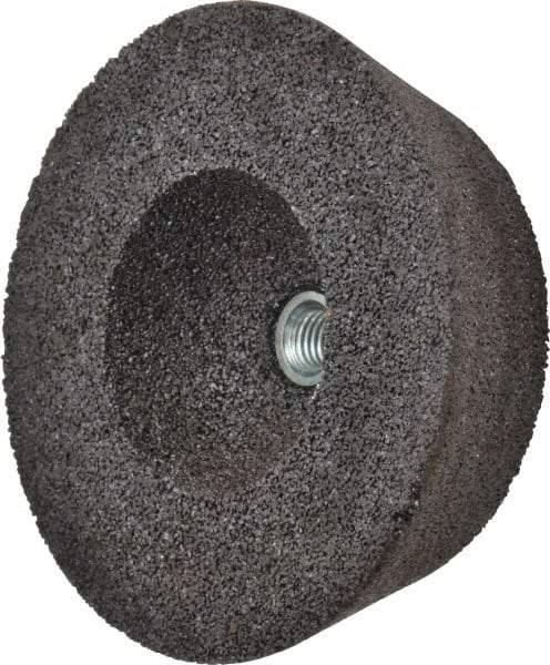 Norton - 6" Diam, 2" Overall Thickness, 16 Grit, Type 11 Tool & Cutter Grinding Wheel - Very Coarse Grade, Silicon Carbide, P Hardness, 6,000 RPM - Exact Tool & Supply