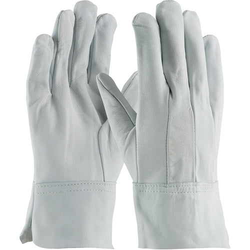 ‎75-4904/XL Welders / Foundry Gloves - Mig Tig - Top Grain Goatskin - 2 Inch Leather Cuff - Clute Pattern - Exact Tool & Supply